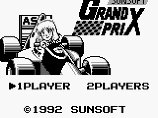 Title screen (Sunsoft Grand Prix)