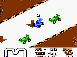Gameplay on Game Boy Color.