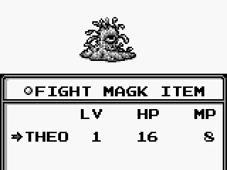 Battle against a blob