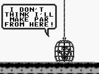 Poor dad being kidnapped. He was playing golf...