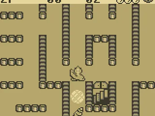 Dig holes to find items and trap enemies