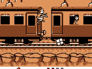 First level: get out of the train, beware of boxes!