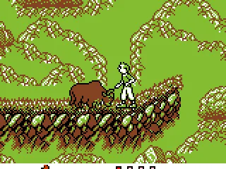 First you need to feed the yak, then jump over it.