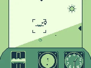 Locked on, preparing to launch a missile.