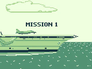 Taking off for the first mission.