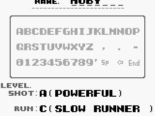 Creating a new player