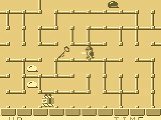 At Floor 2 you'll have to fight those dark slimes, which are faster than the light ones.