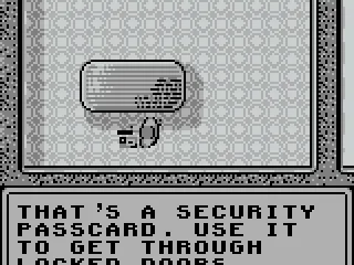 Passcards open locked doors