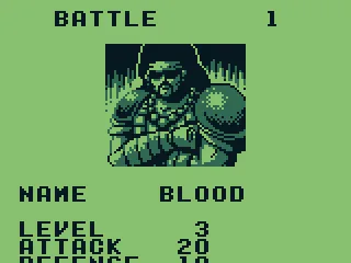 I ran into Blood and he's itching for a fight.