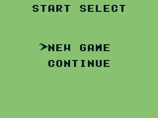 Start a new game or continue?