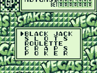 The list of games to choose from.