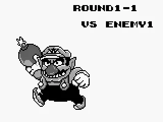 Wario is equipped for the contest!