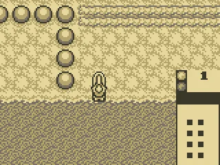 Starting line, slalom mode