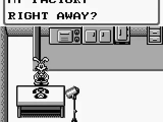 Answering the phone.