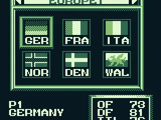 Playing an open game. Choose your teams.