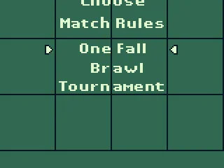 Choose the match rules.