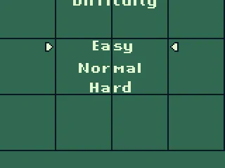 Select your difficulty