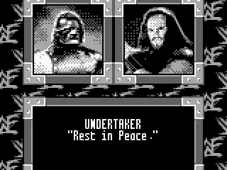 Undertaker is not amused