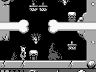 Inside a cave, or maybe a dinosaur?