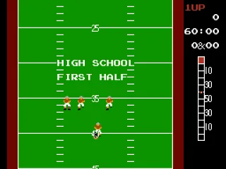 Starting out by playing high school football