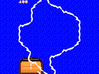 The special weapon can destroy everything on the screen