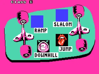 This screen shows you which medals you have won in this class so far