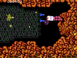 A strange creature at the back of the mouth