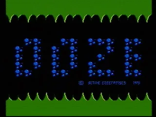 Ooze has a more elaborate title screen