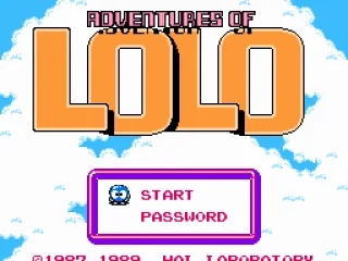 Japanese title screen (first title named