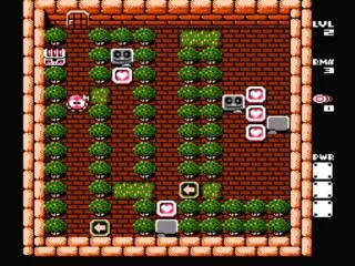 The large grey heads won't hurt you, but they might pursue you and finally block you in a corner