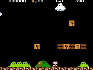 The Goomba sprite has been changed