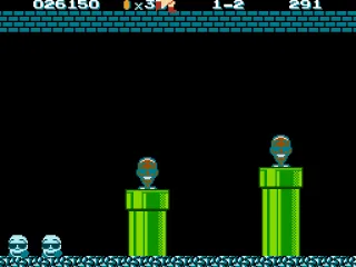 Those piranha plants look awfully different