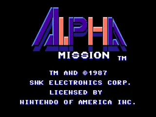 Title screen