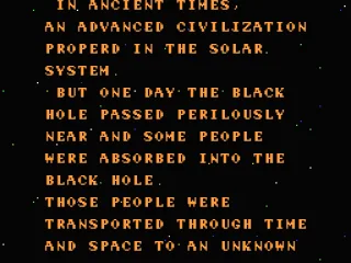 The text of the intro is entirely in English!