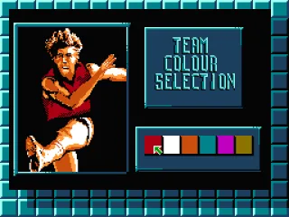 Selecting team color