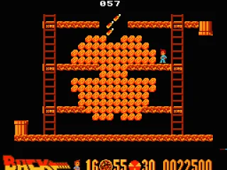 Inside bars or sewers there are mini stages where you have to eat all the food in a limited time in order to get extra lives