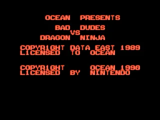 European title screen