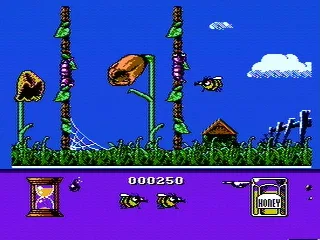 Bugs and other obstacles can block your way to the flowers