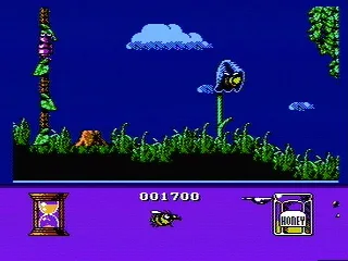 Retrieving honey from a flower