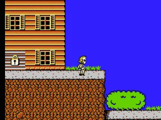 Starting outside the house -- need to find the key