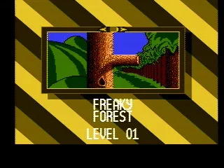 Entering the freaky forest