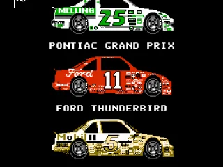 Select your stock car