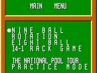 Choose the type of game you want to play