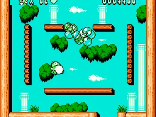 Hold down the attack button and you can float upwards!