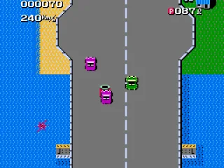 Crashed into the ocean