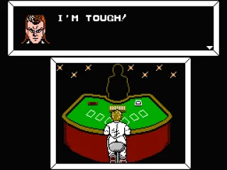 This opponent won't agree to play with you until you defeat some weaker ones