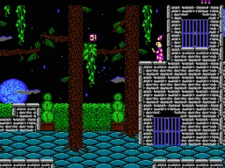 Use doorways to move up or down levels.