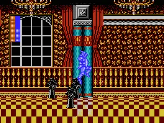 Chess knights in the castle