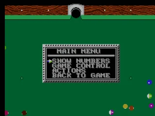 The in game Main Menu from here the player can …