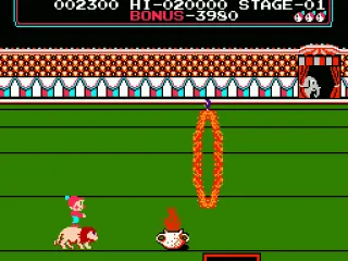 Jump through the rings of fire